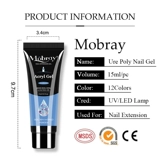Гелевой польский базовый верхний слой набор для ногтей УФ -лампы электрический