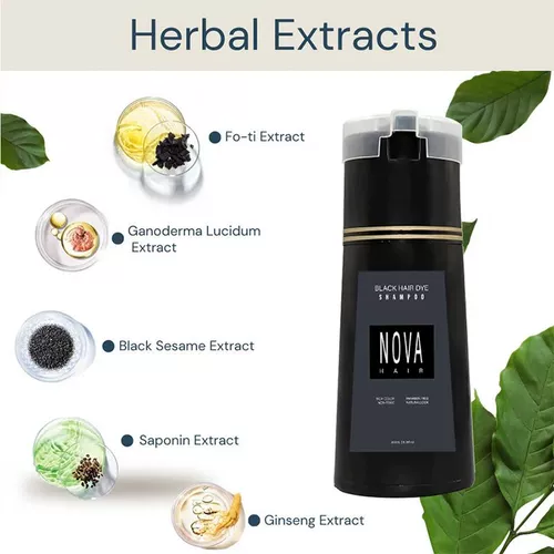 Nova hair counting hampoo 3-in-1 nature