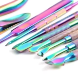Full Beauty Nail Nail Cutper Nipper из нержавеющей стали Rainbow Twe