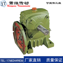 WPDA Iron Case Worm Grid Vertical Gearbox Twin Output Axis can be equipped with 220v380v motor