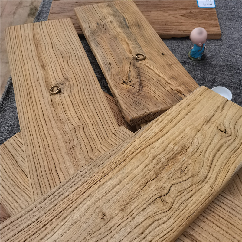 Old Elm Wood Weaver Wood Board Ancient Park Old Wood Old Door Panel Photo Background Board Zen floating window Retro decorative plates