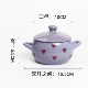 hộp cơm hâm nóng magic Sáng tạo theo phong cách Hàn Quốc Bao phủ gốm tráng miệng Bát nhỏ Bát gạo Bát mì ăn liền Bao phủ Hộp cơm trưa Bát mì ăn liền - Hộp cơm điện sưởi ấm hộp cơm elmich