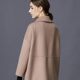 Double-sided woolen coat women's mid-length 2023 new high-end woolen woolen autumn and winter small woolen coat
