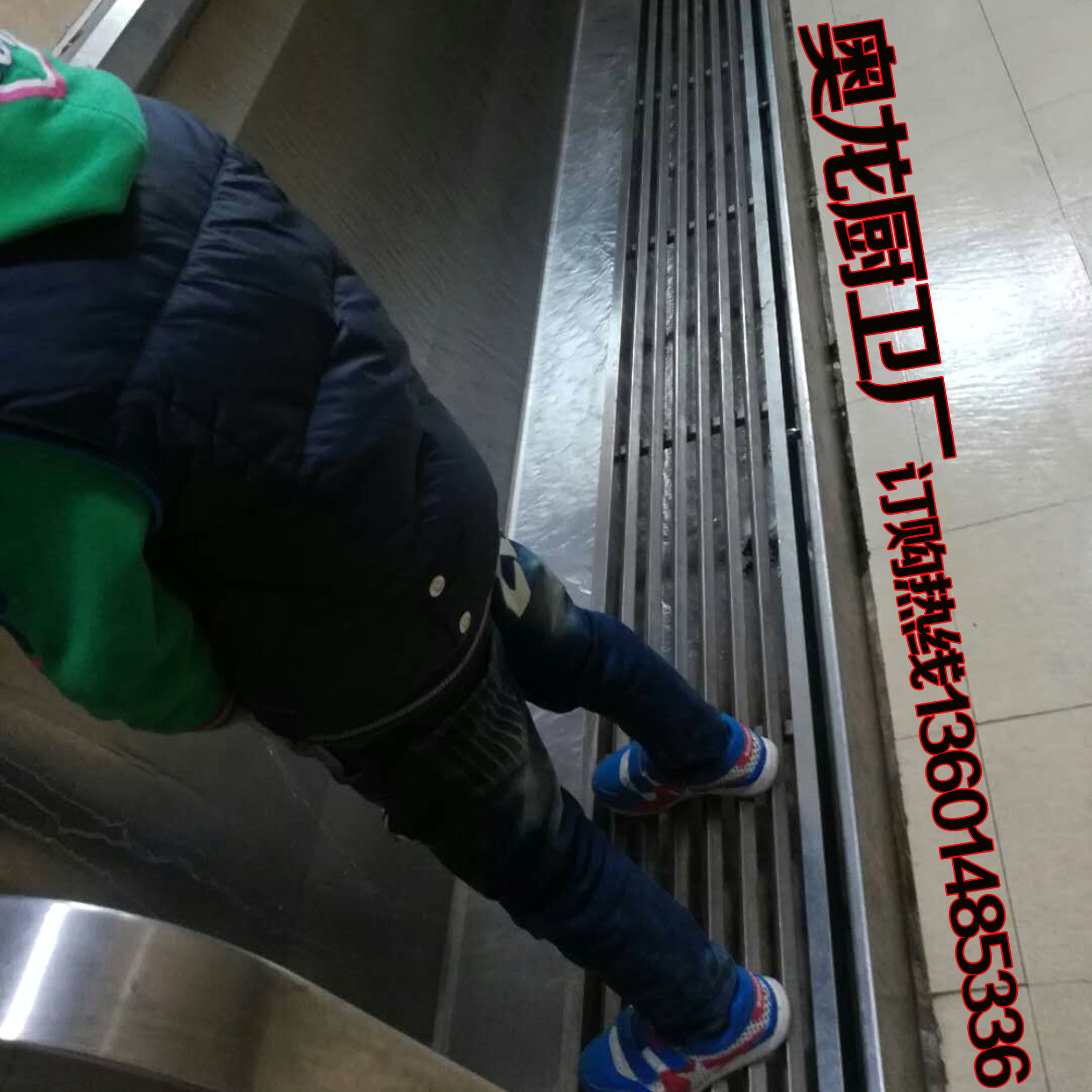 Stainless steel urinal urinal slot 304 stainless steel urinal slot pedal type urinal manufacturer direct sales