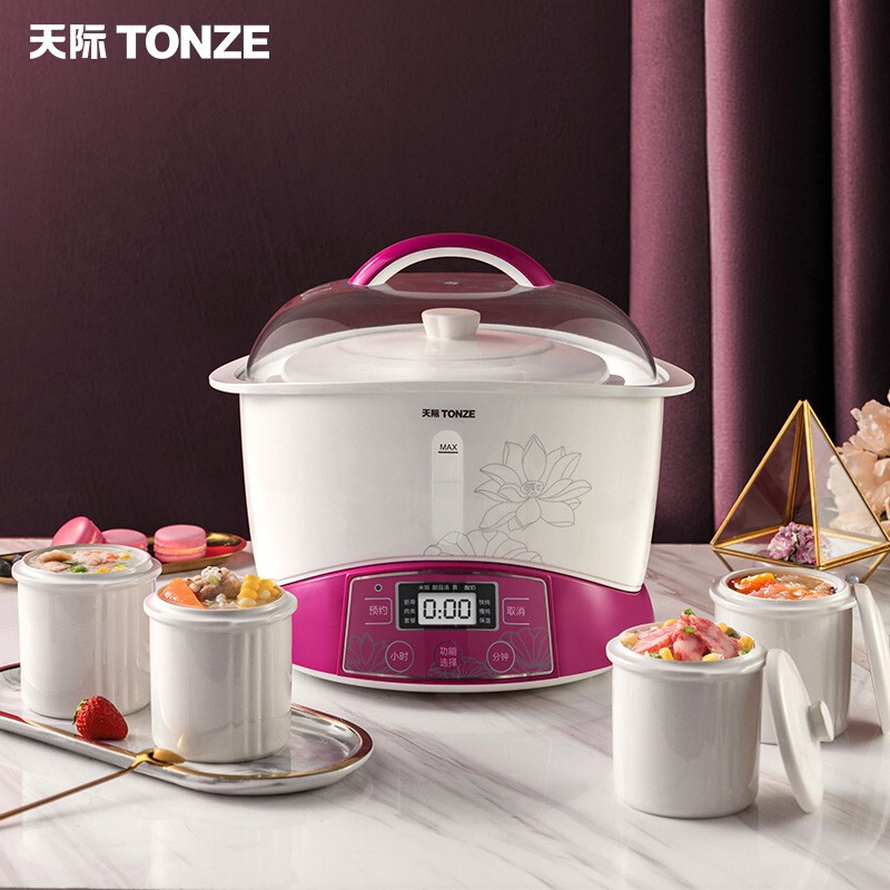 Tonze Skyline DGD-32EBG Electric Stew Pot 1 Pot 5 Gallons 3 2L