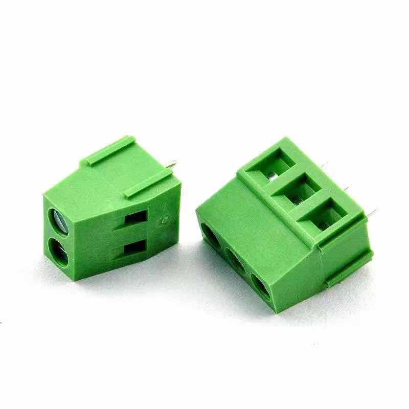 Wiring terminal screw-type PCB terminals DG KF128-2P 3P pitch 5 08MM Splicing 10