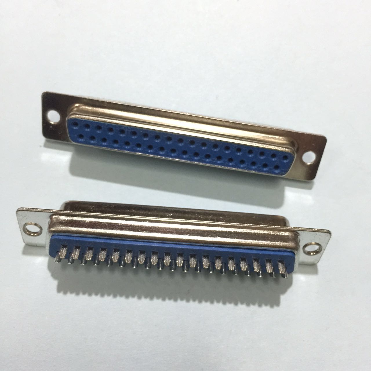 DB37 male head 37 needle double row 37 core COM joint 37P connector welding wire type without shell mother head