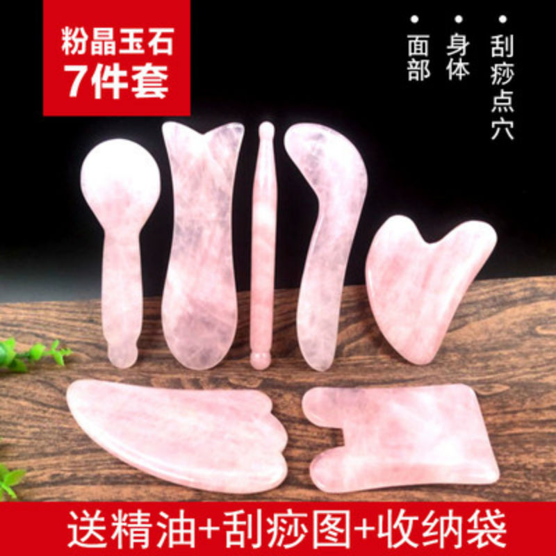 Jade shaved face face a pair of fast-handed rods with bars to pull sticks thick and shave pink