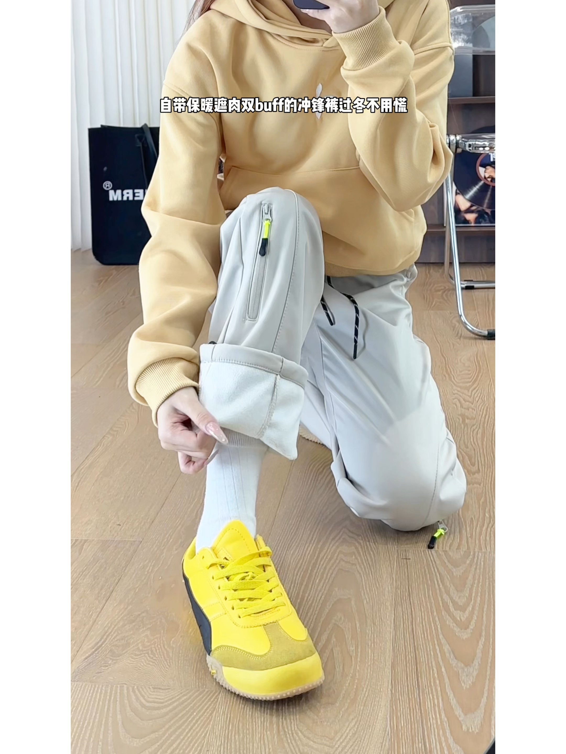 American-Style Ski Pants, Northeast Cold-Proof Fleece-Lined Outdoor Pants, Men's and Women's Autumn and Winter Windproof and Waterproof Outdoor Mountaineering Work Pants