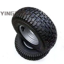 Homemade modified mowing four-wheel go-kart ATV accessories 13X5 00-6 inch lawn tire wheel assembly