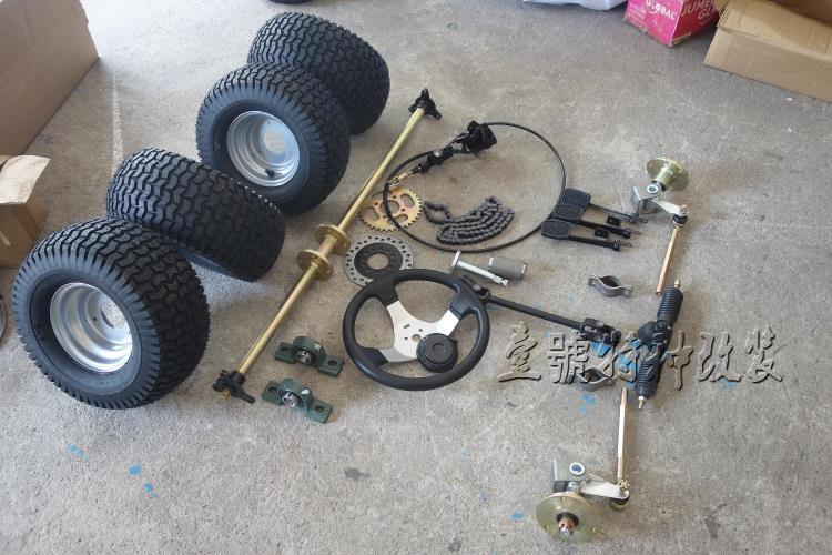 Homemade Go Kart Four Wheel Drift Go Kart Accessories Modified