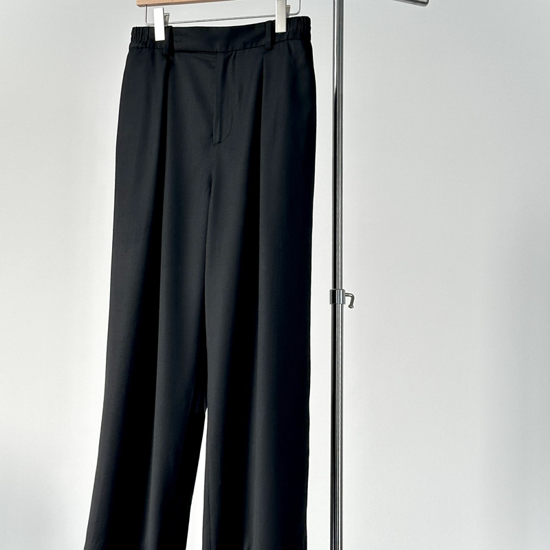 Retro Addict “Luxury”-Grade Trousers 70% Wool Blend Semi-Elastic Waist with Full Edge Lining