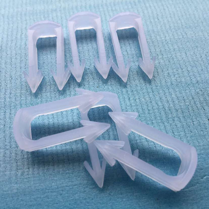 Floor heating clip wire nail nail Cable card Tube card Electric heating cable nail White clip wire nail Inner diameter 8mm wire card