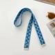 Синие бретели, сумка на одно плечо, 106см