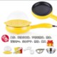 nồi bear 1.6 l Đa năng bữa sáng tạo tác tự động tắt trứng ốp la hấp trứng hấp nồi chiên trứng điện đôi chảo rán nhỏ - Nồi trứng nồi lẩu hấp