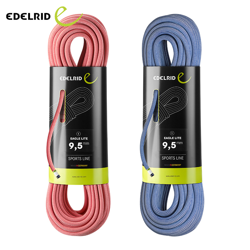 Special Offer Edelrid Eagle Lite 9.5mm Outdoor Mountaineering, Rock Climbing, Ice Climbing Power Rope