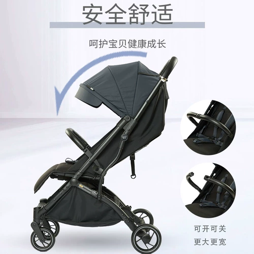 Детская складная прогулочная коляска для новорожденных