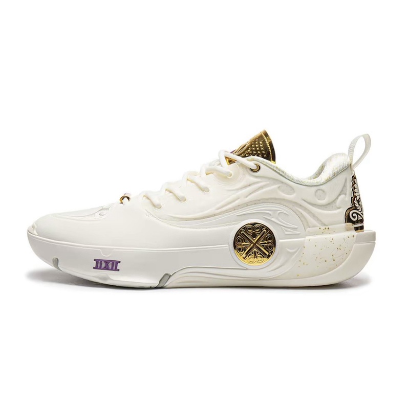 Li-Ning Way of Wade 12 Platinum Cushioning Rebound Carbon Plate Wow12 Practical Low-Top Basketball Shoes Abav085-22