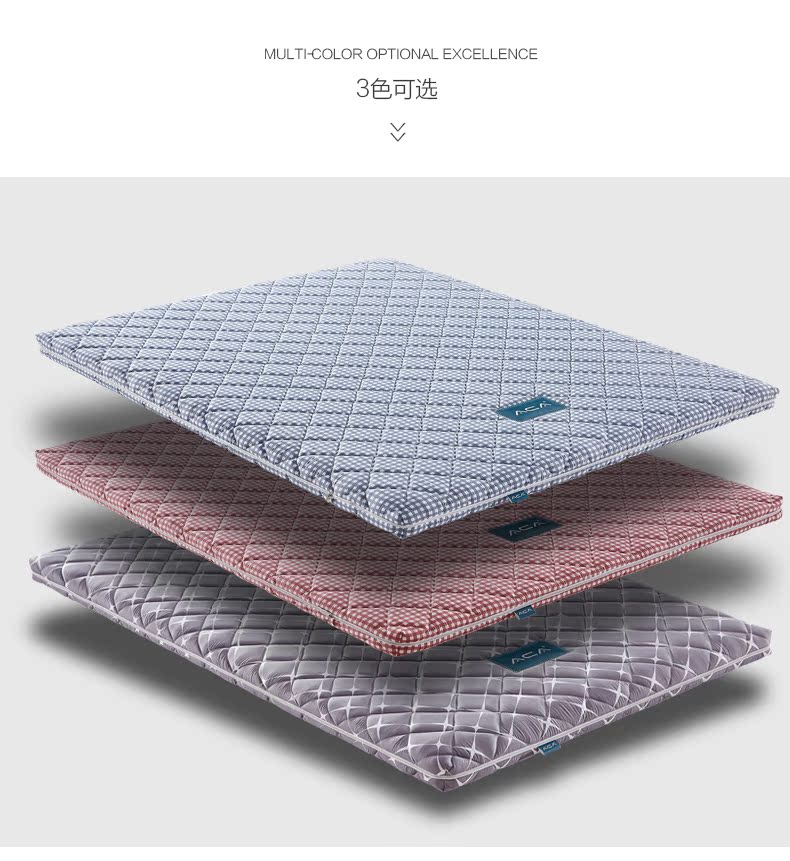 aca cứng nâu nệm giường 1,2 1,5 m 1.8m bánh bao 5cm ngân sách dừa pad sinh viên cũ đơn hoặc kép Simmons - Nệm nệm kim đan