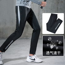 Sports pants mens autumn and winter loose running fitness leisure football equipment training quick-drying straight basketball leg trousers