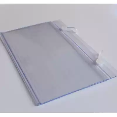 Price brand label card sleeve buckle identification plate plastic seal supermarket price card counter plastic transparent card slot shelf card