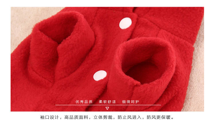 Quần áo cho chó quần áo mùa thu và mùa đông Áo len con chó Keji gấu Teddy chiến đấu với mèo nhỏ chó và chó quần áo thú cưng - Quần áo & phụ kiện thú cưng quần áo thú cưng size lớn