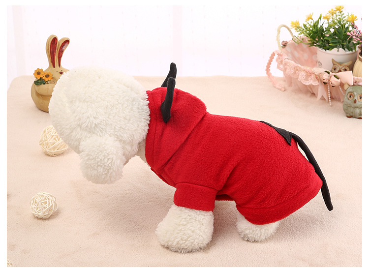 Quần áo cho chó quần áo mùa thu và mùa đông Áo len con chó Keji gấu Teddy chiến đấu với mèo nhỏ chó và chó quần áo thú cưng - Quần áo & phụ kiện thú cưng quần áo thú cưng size lớn