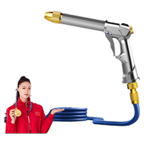German high-pressure car wash water gun household car brush nozzle faucet hose powerful booster gun 2024 new flushing ground
