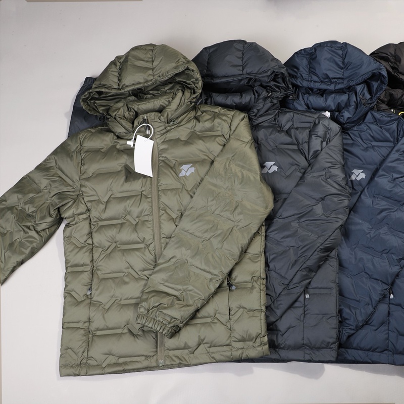 Jihua 3503 Graphene Liner Hat Detachable Heated down Jacket Filled with Duck Down, Lightweight, Warm and Cold-Proof