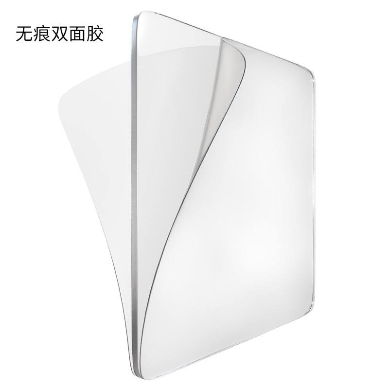 Powerful no-mark double sided transparent adhesive suction cup auxiliary adhesive tile hanger adhesive Ware Bathroom Wall Waterproof Magic Sticker-Taobao