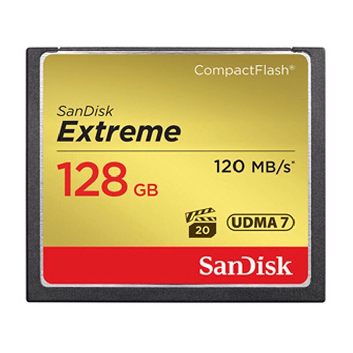Sandisk SanDisk SDCFXSB-128G CF 800x Read 120m Camera Memory Card CF Card