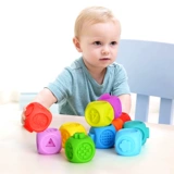 Детская хваталка из мягкой резины, игрушка для новорожденных, массажный мяч для развития сенсорики, 0-6-12 мес.