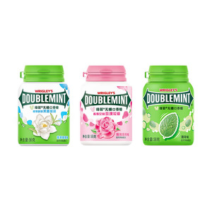 秒杀绿箭无糖口香糖约40粒*3清新口气办公室休闲糖果小零食