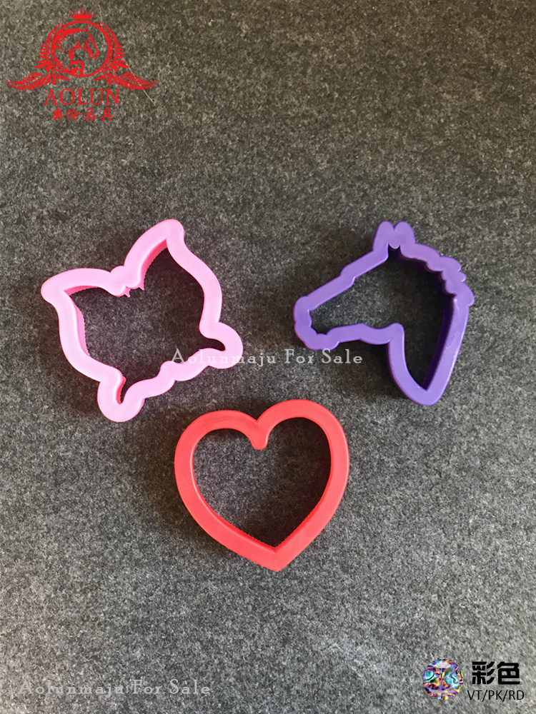 Horses Clean Massage Brush Plastic Heart-shaped Horse Brush Orenma Maestrian Sports Horse House Supplies Bathing Tools-Taobao