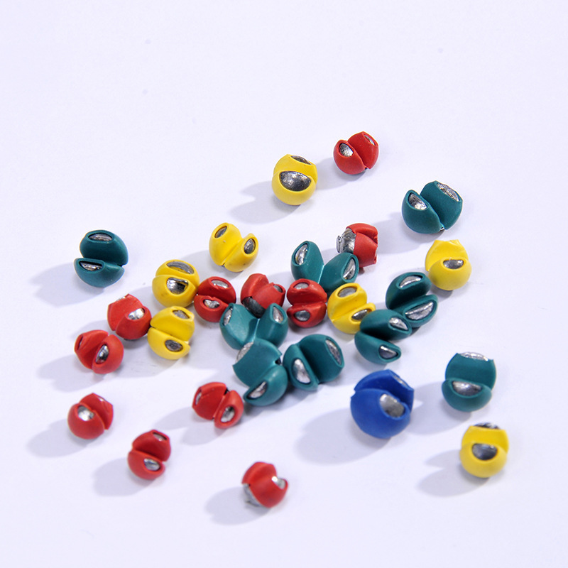 Boxed plastic bite lead clip lead does not hurt the line open lead raft fishing lead Multi-model slow down lead micro lead raft fishing accessories lead