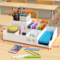 Class Culture Schools Classroom podium Desktop Creative Multi-functional chalk containing box class Miscellaneous blackboard eraser Multi