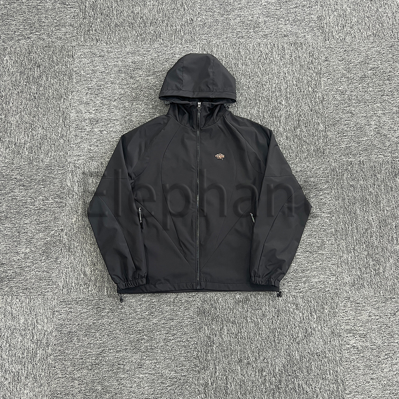 Drill Syna Worldvortex Track Top-Black Rose Gold Rose Gold Label Jacket