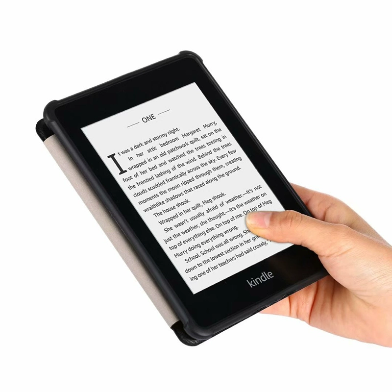 New kindle paperwhite 2018 mới Amazon e-book cover bảo vệ 6 inch Intelligent Ngủ bao da thả sức đề kháng sáng tạo cá tính TPU vỏ mềm vỏ bảo vệ phần áo 6 inch - Phụ kiện sách điện tử