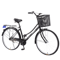 Permanent commuter bicycle lightweight solid tire bicycle for commuting to work 26 college students adults adults new style women and men