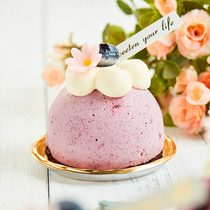 (Electronic coupon) 85 degrees c cheese blueberry fresh cake 1 dessert afternoon tea cream mousse