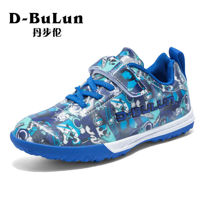 Tanwalken 2021 New products for young men and women Children's anti-slip Broken Nails Magic Sticker training football shoes