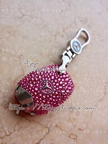 Austrian crystal diamond key shell key bag customized