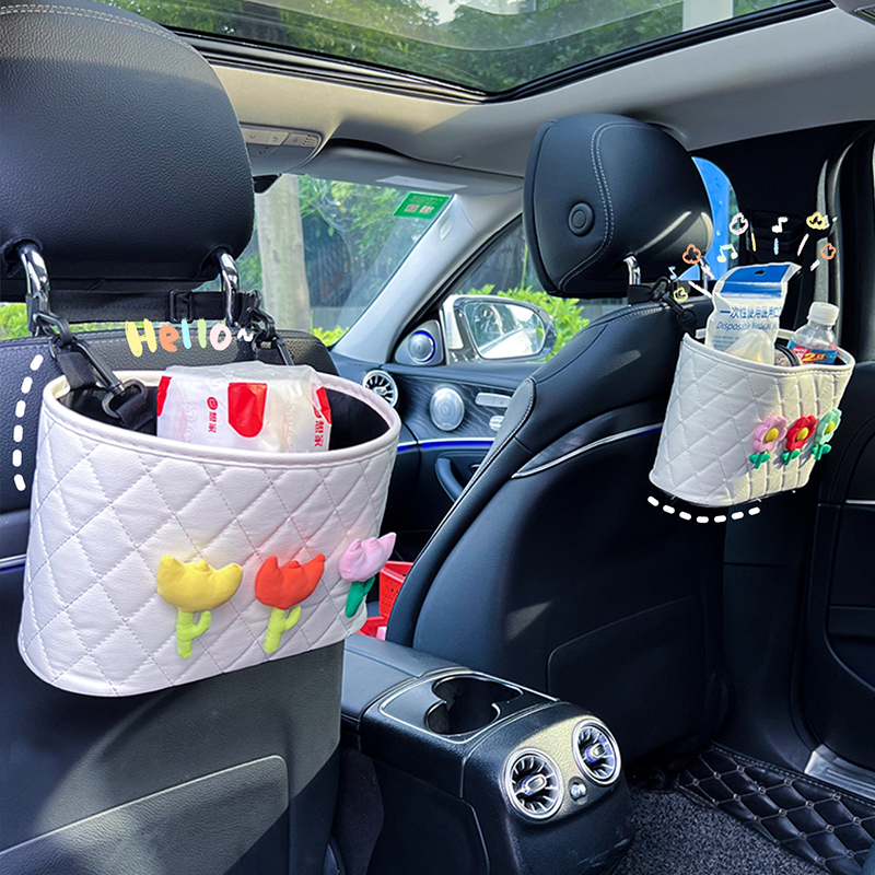 Car chair carry bag bag multifunctional container box car seat rear back bag bag interior decoration