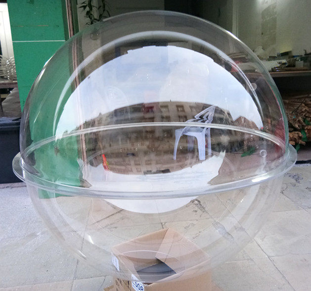 Custom transparent plexiglass hemisphere color ball dust cover model cover display decorative ball hanging ball various sizes
