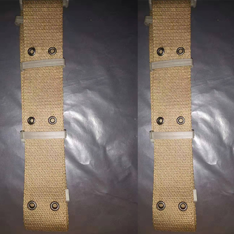 New Formal Woven Belt Camouflage Suit Men's Matching Canvas Outer Belt Tactical Pants Belt Outdoor Belt