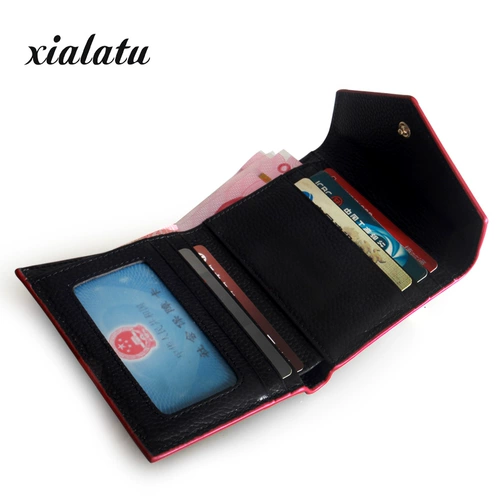 夏拉图 Бумажник, короткая универсальная сумка через плечо, складной маленький кошелек, 2019