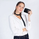 Картхолдер, милая сумка через плечо, вместительный и большой маленький кожаный короткий кошелек, Южная Корея, из натуральной кожи