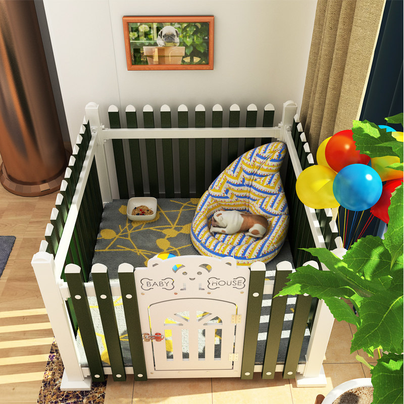 Custom Pet Fence Dog Fence Indoor Fence Plastic Teddy Dog Cage Small and Medium Dog Customized Rabbit