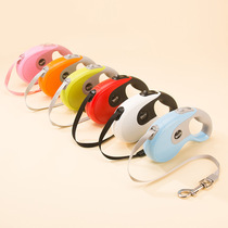 Pet Pooch Automatic Telescopic Traction Rope Small And Medium Dog Teddy Dog Rope Edge Shea Gold Wool Telescopic Walking Dog Supplies