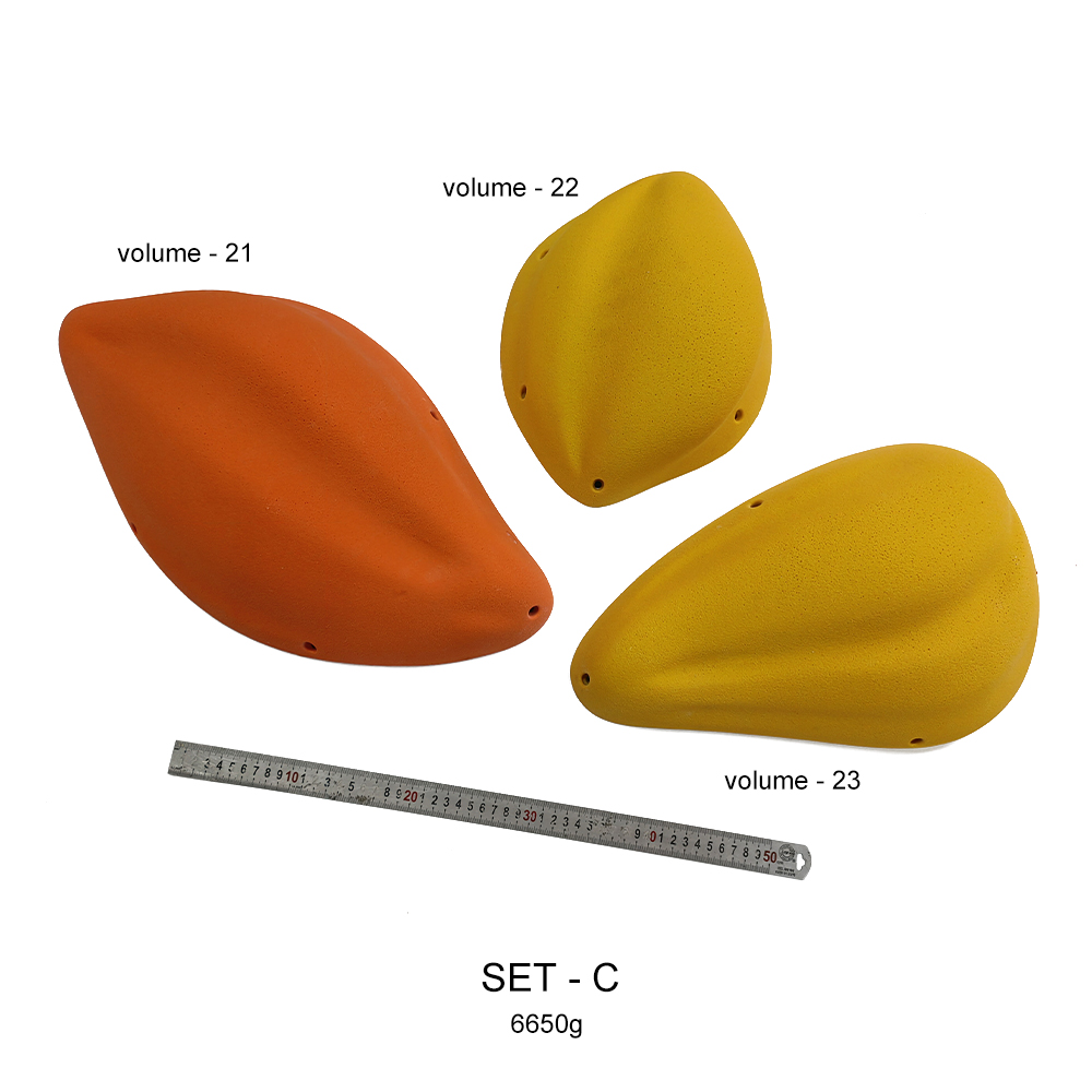 Holding Stone Dot Indoor Outdoor Rock Climbing Hall With Stone Wall Universal Character Climbing rock SET-C